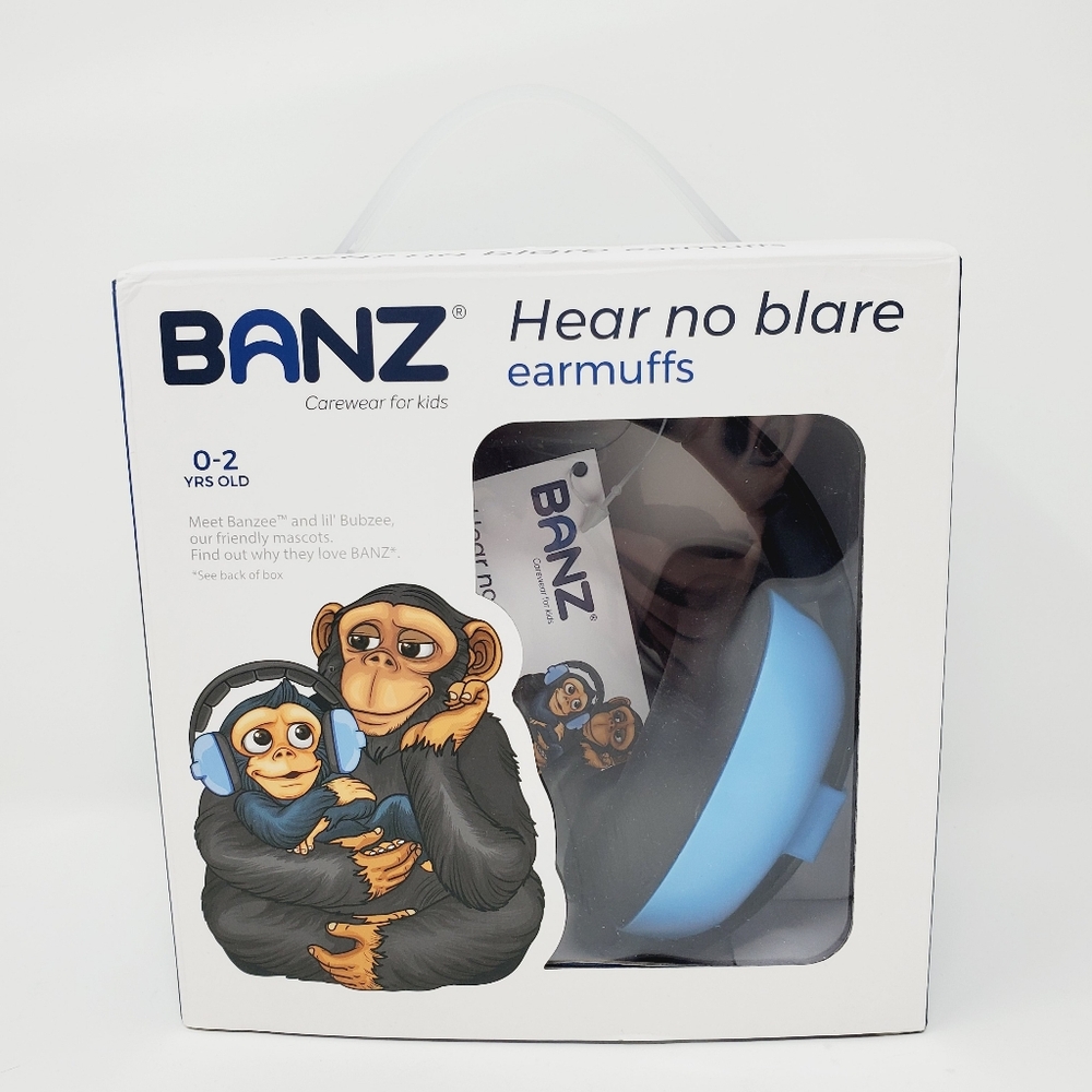 Banz Hear No Blare Earmuffs For 0 - 2 Year Olds